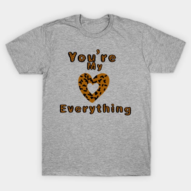 You’re My Everything Bagel T-Shirt by MidniteSnackTees